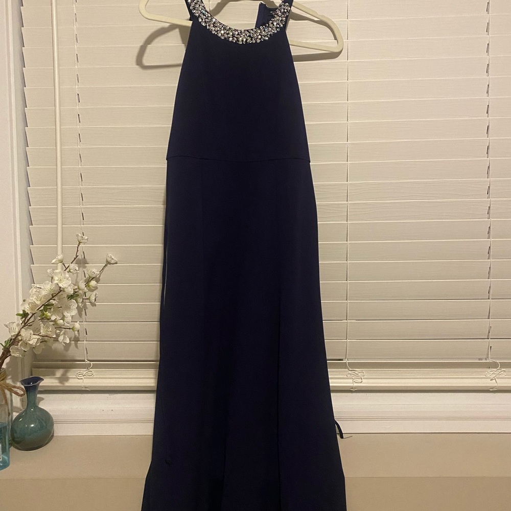 Kids navy blue dress - xiraordinary
